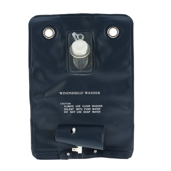 

car style 12v universal windshield washer pump bag kit with jet button switch for classic cars