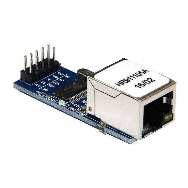 

standard mini enc28j60 ethernet module development board spi interface 3.3 w