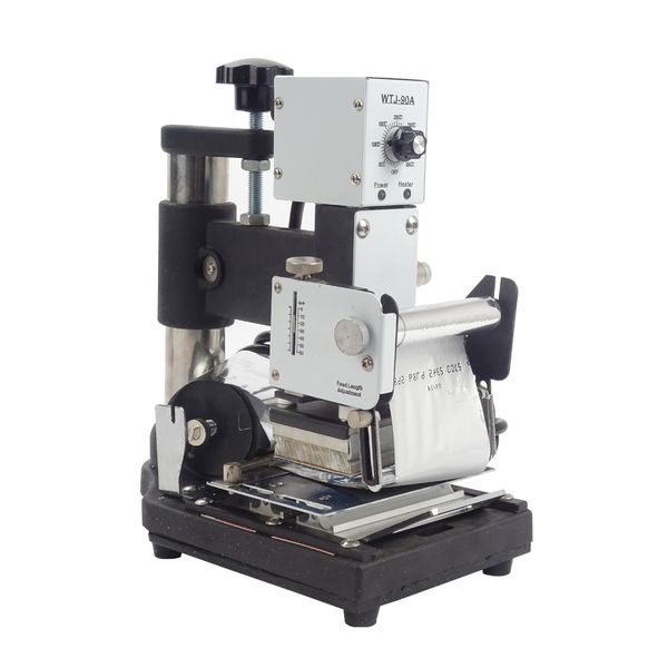 

1 pcs stamping machine for pvc card member club foil stamping bronzing machine wtj-90a