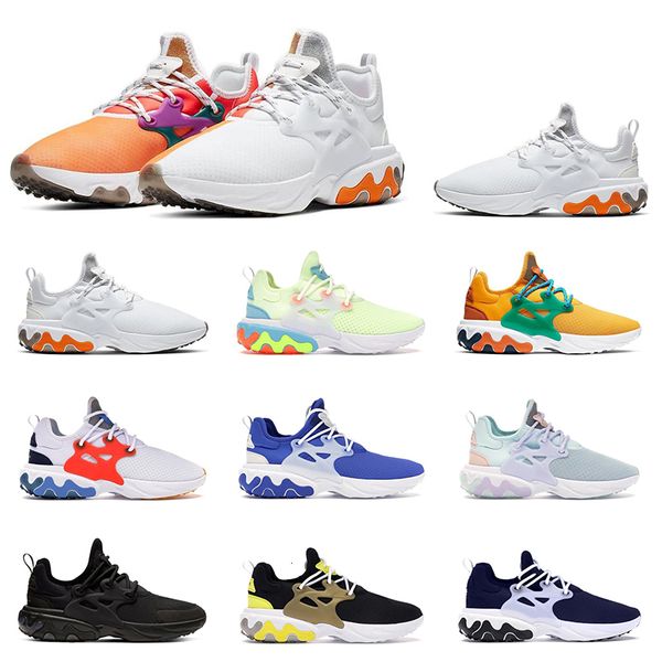 

2019 new men shoes react presto dharma rabid panda triple black phantom red hyper royal beach day navy bule sports sneaker size 36-45