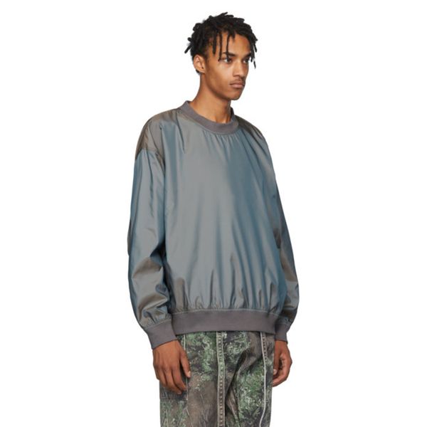 

crewneck color changing pullover men women sweatshirt sweater fg fashion long sleeve outwear, Black