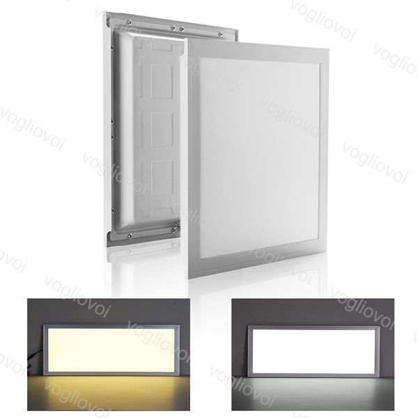 

led panel light 20w 32w 35w 48w 300x300 300x600 600x600mm indoor ceiling lamps smd2835 220v surface emitting aluminium for office class dhl