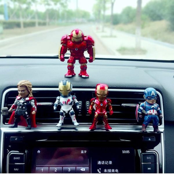 

fashion cartoon doll cool car perfume solid air freshener car styling 5 desighs