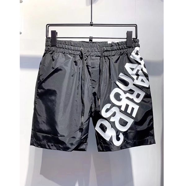 

men's d2 shorts men fashion knee length luxury printing shorts men's short pants black mens brand beach shorts sweatpants