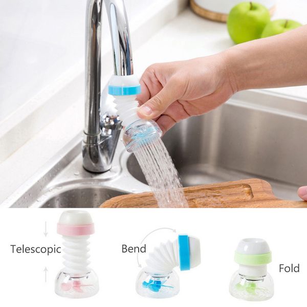

kitchen faucet shower tap nozzle sprayers adjustable direction tap filter swivel spout bathroom accessories water saving