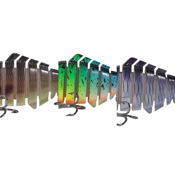 

wakj0 15g outdoor luya bait fishing fake bait anti-hanging type color belt ocs