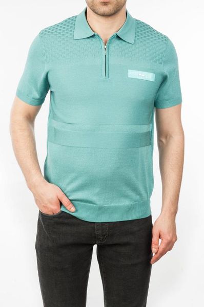 

рубашки мужской шелковая из натуральной кожи 2020 лета нового бизнеса мода молнии вышивки высокого качества упругого, White;black