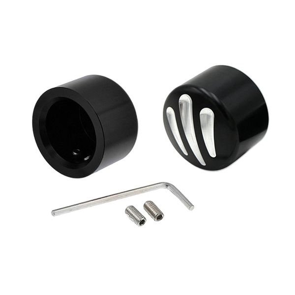 

pair front wheel axle nut cap cover for harley softail xl883 xl1200