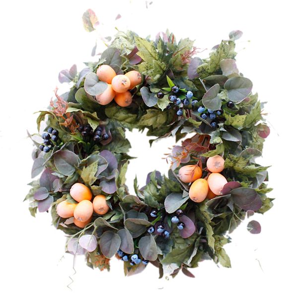 

fall door decoration artificial rattan vine wreath fall wedding autumn front door wreaths front wreath farmhouse decors