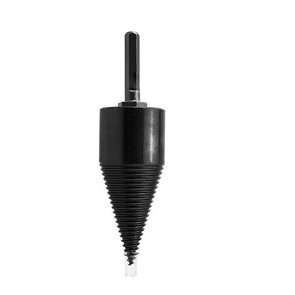 

firewood drill bit screw splitting home durable hex shank cutting carbon steel fast high speed wood splitter cone driver