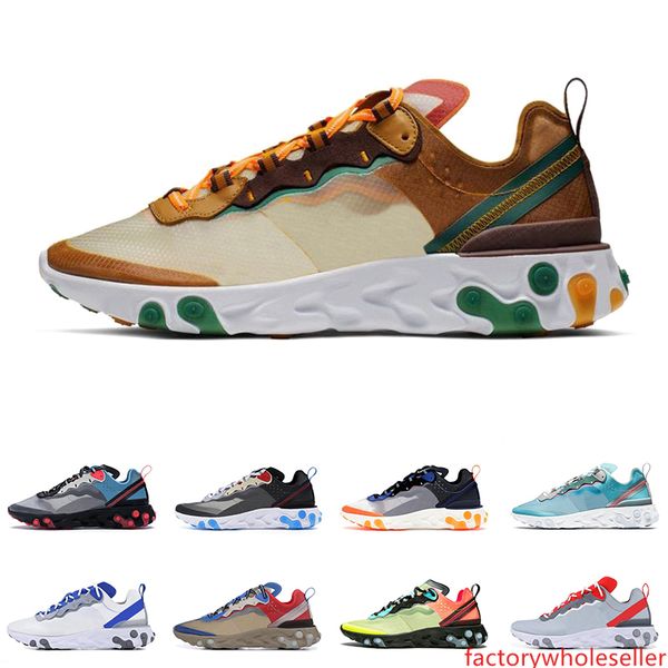 

дизайнер реагировать элемент 87 55 кроссовки для мужчин, женщин red orbit тройные черные белые мужские спортивные тренажеры размер тапки 36