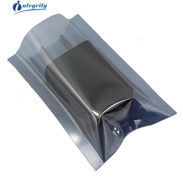 

various size open anti-static shielding storage bag esd anti static plastic package pouch waterproof packaging bag