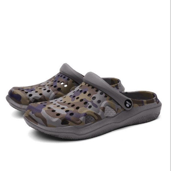 

2020 new summer jelly shoes men beach sandals slippers women slip on light sandalias outdoor summer lovers sandals, Black
