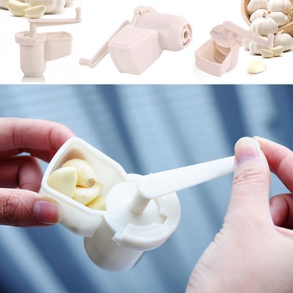 

multifunctional garlic ginger crusher grinder press rotate kitchen gadget tools multipurpose