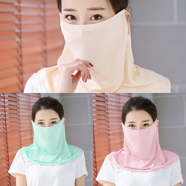 

6bf3t multifunctional seamless magic scarf face mask color cosplay bicycle cs ski headwear half face bandana halloween mask camouflage party, Black