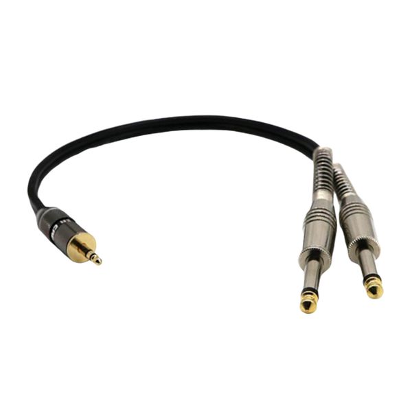 

3.5mm audio stereo male to 6.35mm female extension cable for mixer amplifier