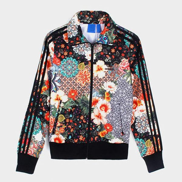 

роскошные женские дизайнерские печатные куртки повседневная марка женские куртки тонкий женский спортивный жакет цветочный принт уличная оде, Black;brown