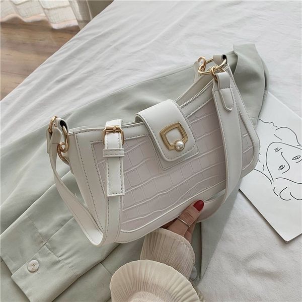 

new stone pattern pu leather crossbody bags for women 2020 summer fashion square shoulder handbags female travel cross body bag