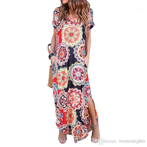 

sleeve dresses designer v-neck batwing sleeve women fashion knitting clothes women summer dress flora printed half, Black;gray