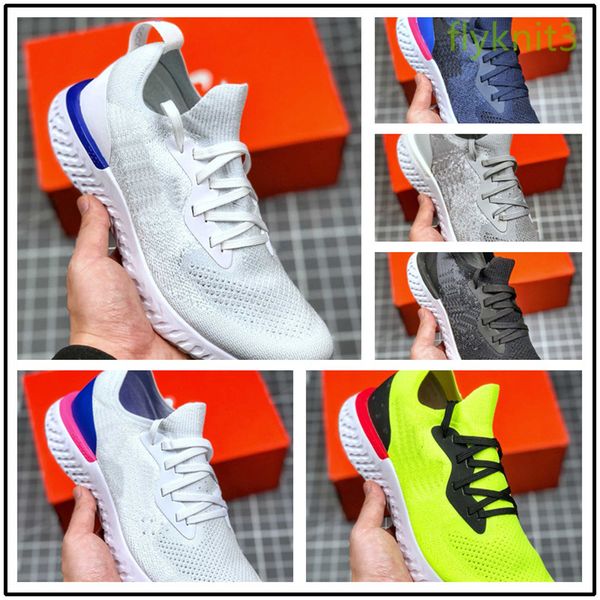 

nerf1a 2020 men women outdoor casual shoes epic react fly knit 1 foam particle woven ultralight soft comfortable sneakers 36-45