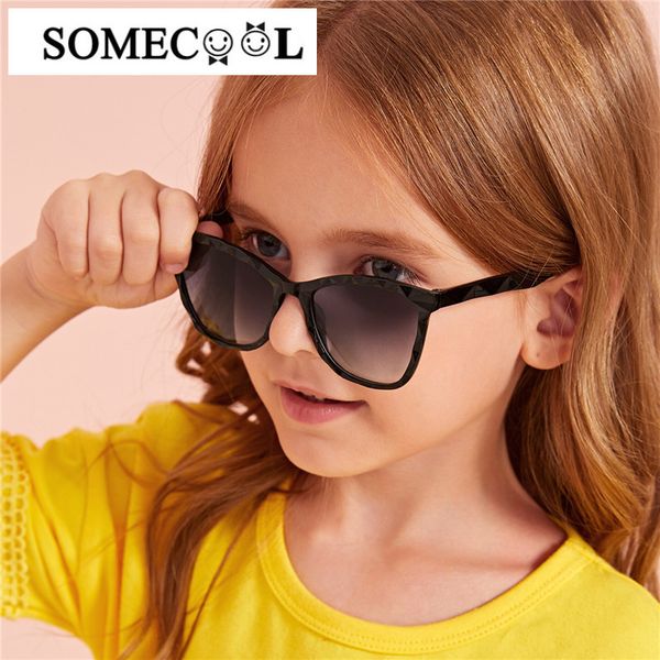 

2020 new kids sunglasses square diamond frame europe fashion deisnger cute child glasses vintage stylish uv400 girl eyewear n479, Blue