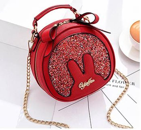 

rabbit ear small round crossbodybag female 2020 new arrival messenger bag fashion mini shoulder bag