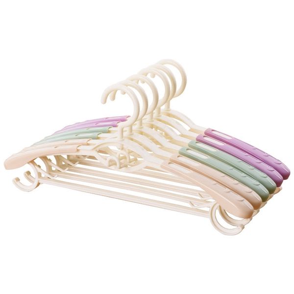 

new multi-function retractable hanger home non-marking wide shoulder non-slip hanger drying rack baby