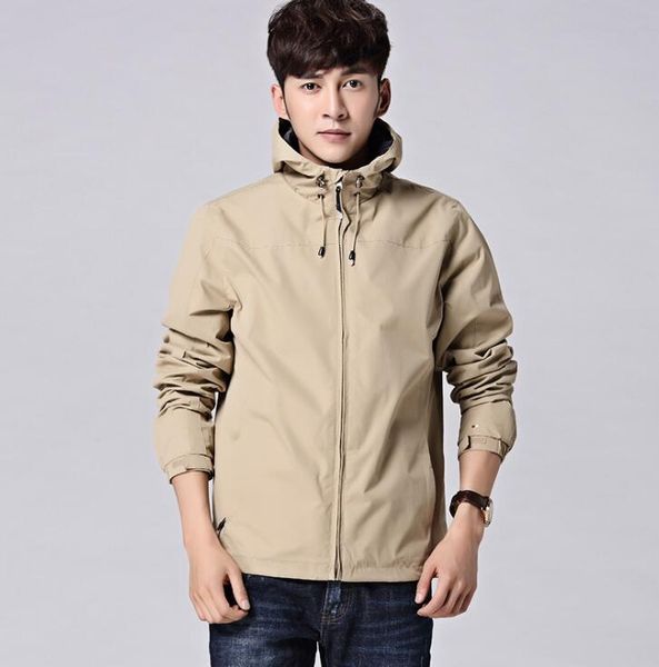 

mens running jackets hooded long sleeve back hollow out windproof solid waterproof coat with high quality, Black;red