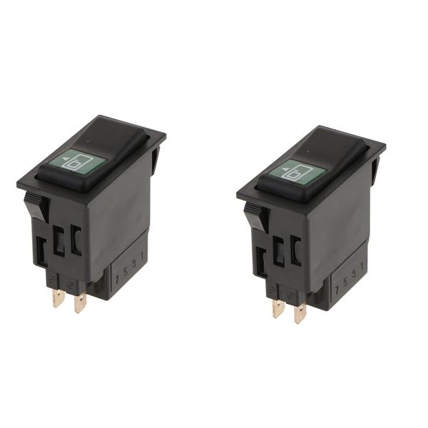 

2x auto car truck boat door rocker 12v-24v 6-pin on off toggle spst switch