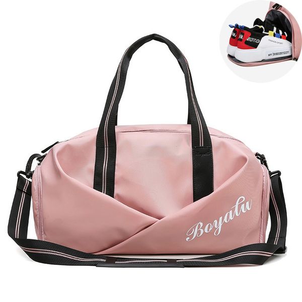

women gym bag sports fitness handbag training bags for shoes travel dry and wet yoga mat sac de sport mochila sporttas