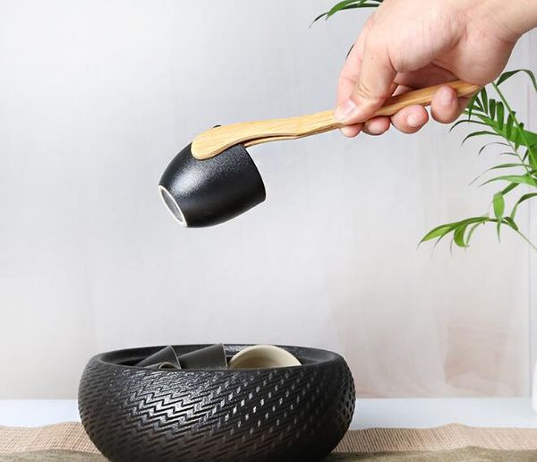 

деревянный клип чай пинцет bacon чай щипцы bamboo кухня салат еды toast 18см