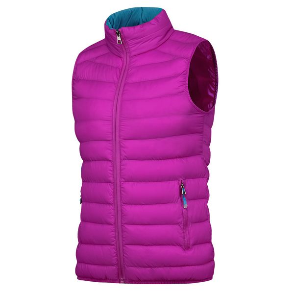 

joineles winter plus size 4xl women down vest white duck short down coat long sleeves pockets solid color female outerwear coat, Black;white