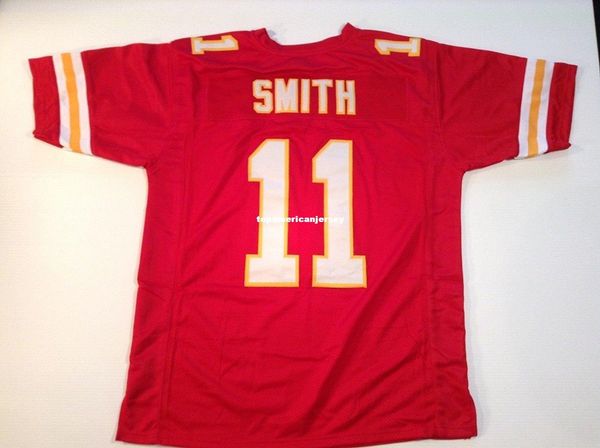 

retro custom sewn stitched #11 alex smith red mitchell & ness jersey s-5xl,6xl men's football jerseys rugby, Black;blue