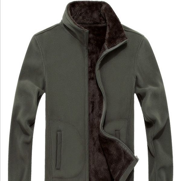 

men's jakets 2019 new casual zip commuter solid color jacket clothes warm multi-color optional plus oversize xl-7xl, Black;brown