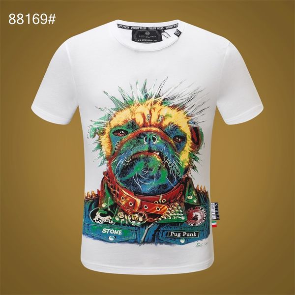 

high-end summer couples will wear men's printed t-shirts with trendy round-collared, short-sleeved men with classic camouflage patterns, White;black
