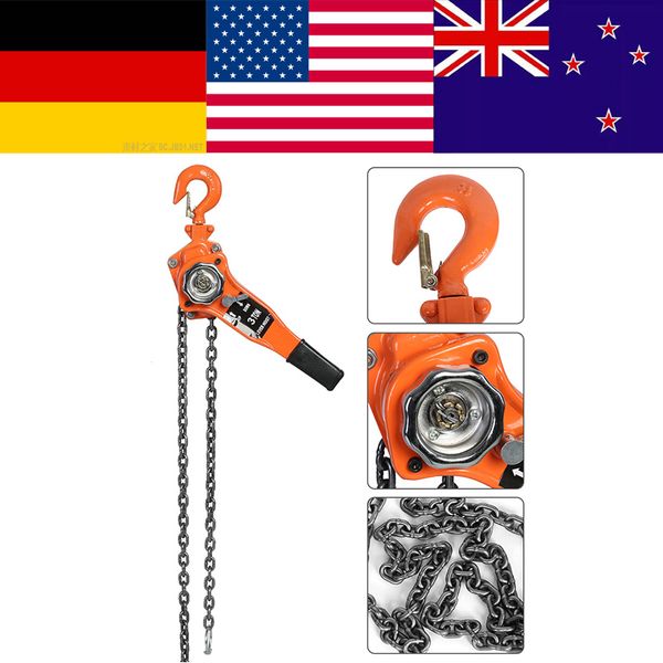 

chain hoist 3 ton lever block chain hoist ratchet type comealong puller lifter lifting tools