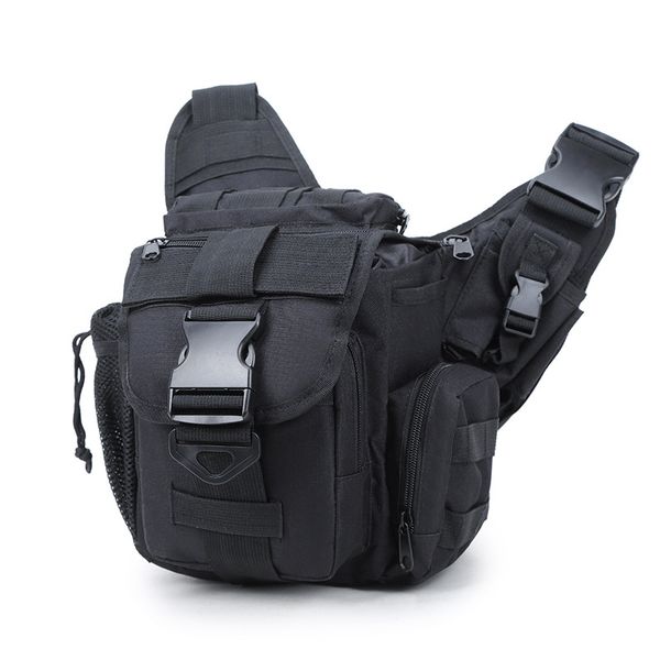 

men's tactical bag molle army sport single shoulder bag outdoor hiking travel climbing bags pouch pack oxford travel