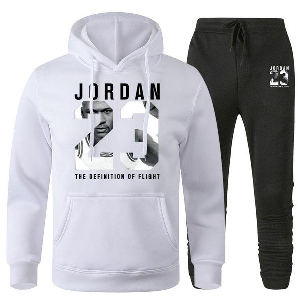 

мужская фирменная спортивная одежда, мужская спортивная одежда для бега трусцой, толстовка + брюки комплект из двух частей чистой хлопчатобу, Gray