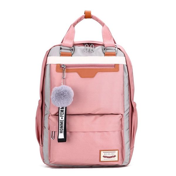 

2020 new waterproof nylon kids backpack girls for middle school students travel shoulder backpacks children schoolbags women bag