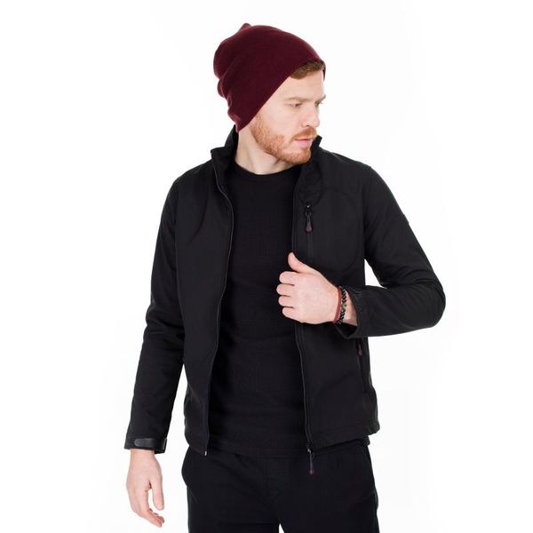 

buratti water resistant soft shell coat male coat 55618 k7023, Black;brown