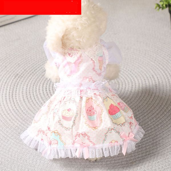

dog skirt pengpeng skirt teddy pet clothes summer thin small dog clothes