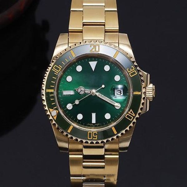

quality mens watch 2021 newly gold case movement green watches 40mm ring glass sapphire automatic ceramic 11 18k choose styles quality vpcu, Slivery;brown