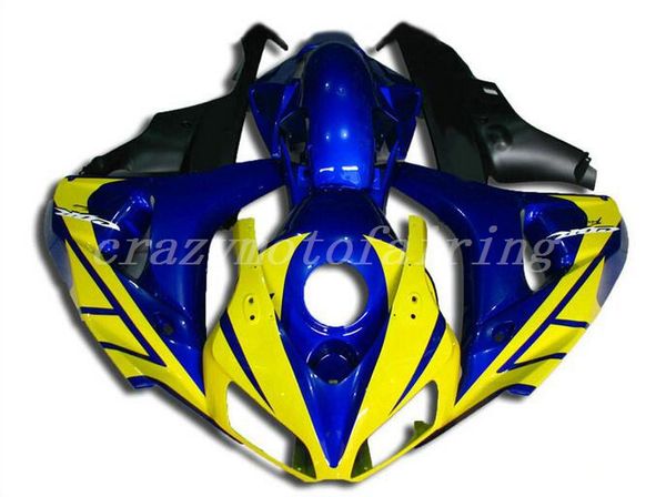 

новый стиль abs литье под давлением мотоцикл обтекатели комплекты 100% подходит для honda cbr1000rr 06 07 2006 2007 обтекатели кузова набор