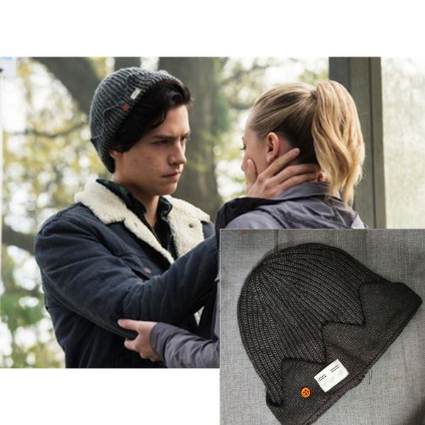 

new jughead jones riverdale cosplay winter warm beanie hat c exclusive crown knitted cap knit hat