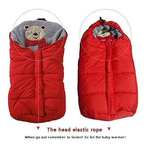 

winter sleeping bags baby envelope for stroller newborn stroller sleeping bags 0-6m red