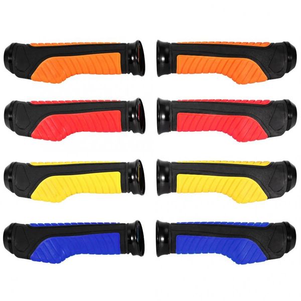 

22mm motorcycle aluminum rubber handle bar end hand grip modification accessory