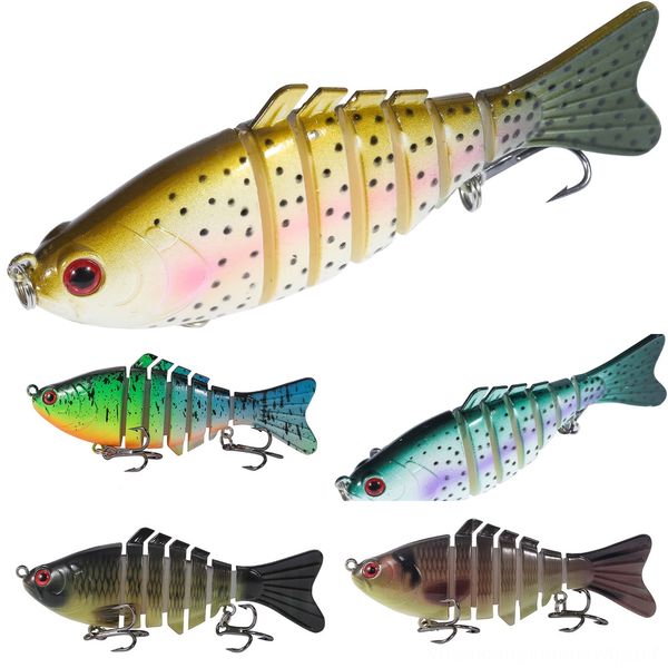 

qqfk7 sequin bait luya bait 15 bait spoon shaped iron 2 single hook fishing gear