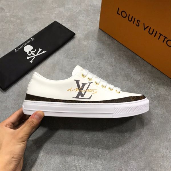 

newer design men running shoes flats platform sneakers sneakers walking leather trainers for men fashion skate casual shoes, Black