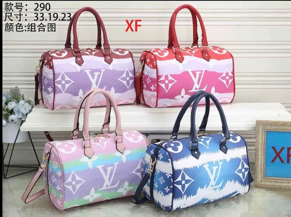 

2020 new ladies fashion classic new rainbow handbag shoulder bag fashion ladies backpack leather business bag