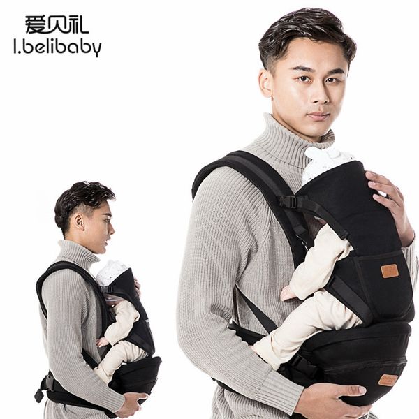 

ibelibaby ребенка передние носители перед эргономичный кенгуру рюкзак органический хлопок 0-36 месяцев дышащий фронтальная перевозчика